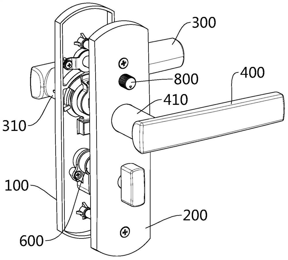 Lock body and door lock