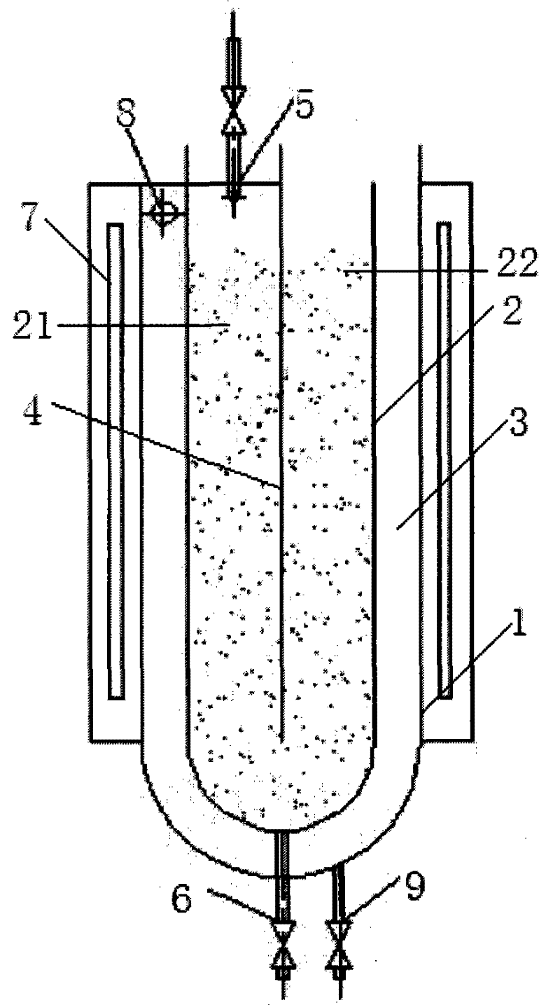Filtering and sterilizing device