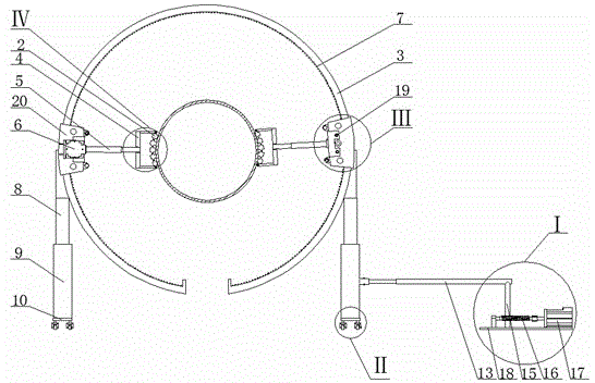 Moveable-feeding-mechanism-based ultrasonic flaw detection system for bent steel tubes