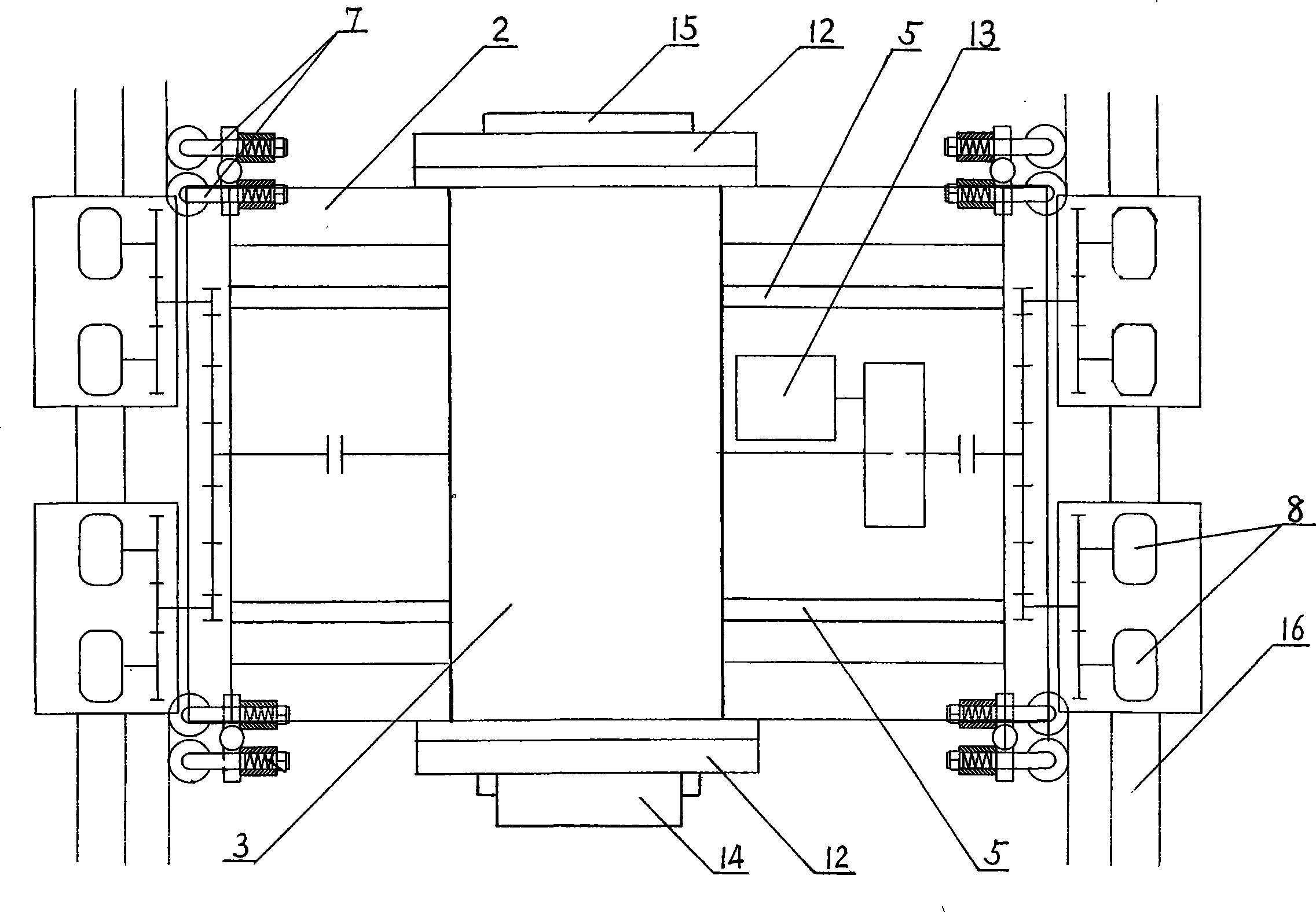 Engineering machinery multifunctional testing bench