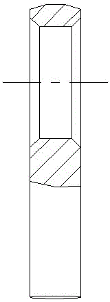 Secondary synchronous cold extruding forming production method for cross axles of automobile differentials and planetary reducers