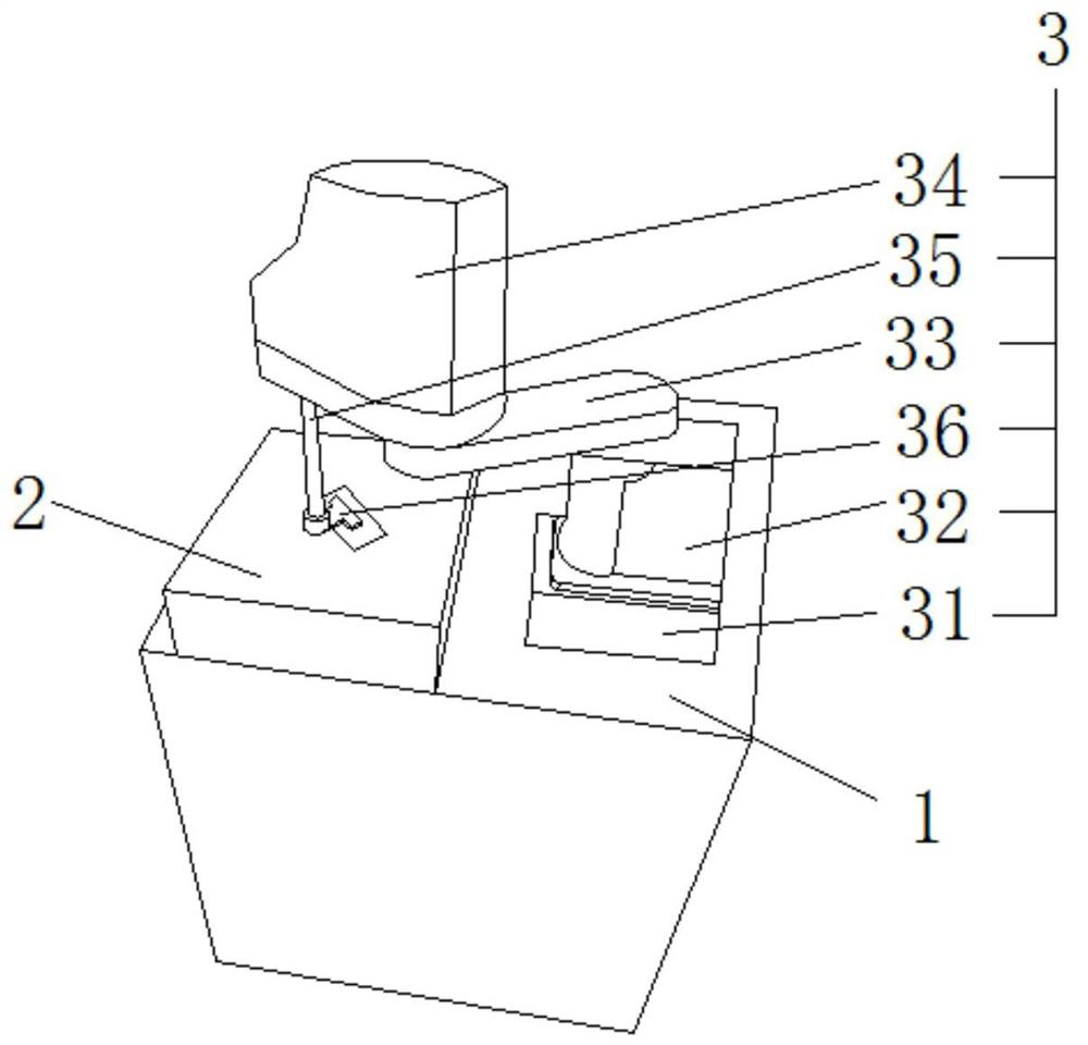 Mechanical arm combined detection equipment