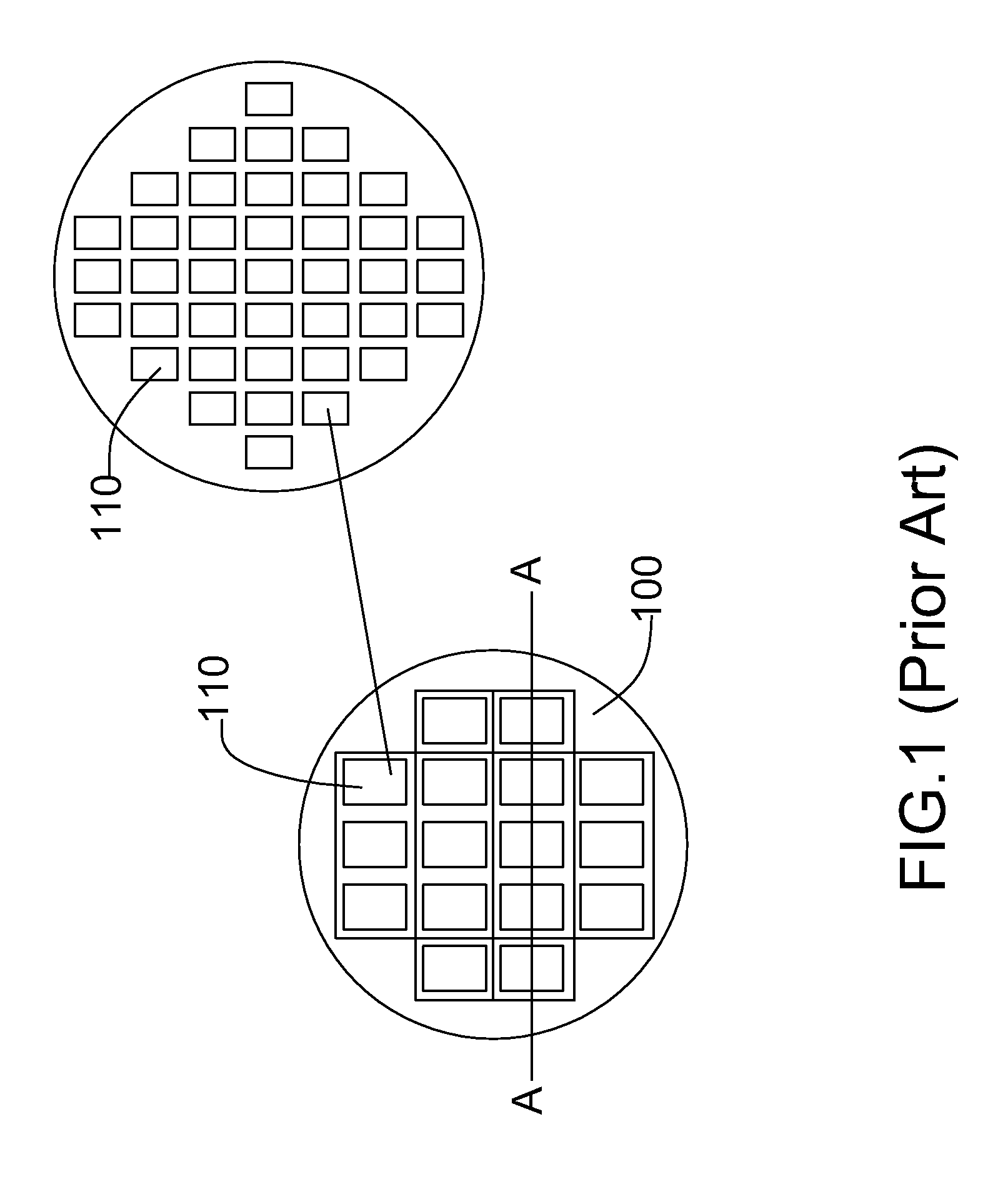Dice rearrangement package structure using layout process to form a compliant configuration