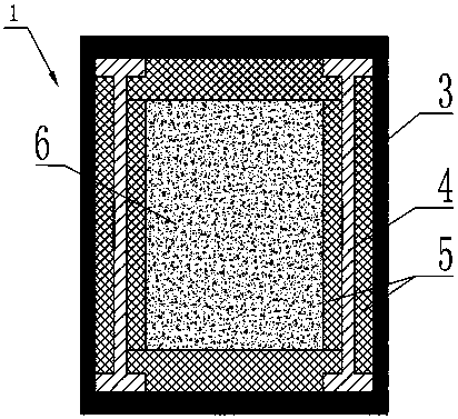 FRP composite material floating raft vibration isolation device and its processing method
