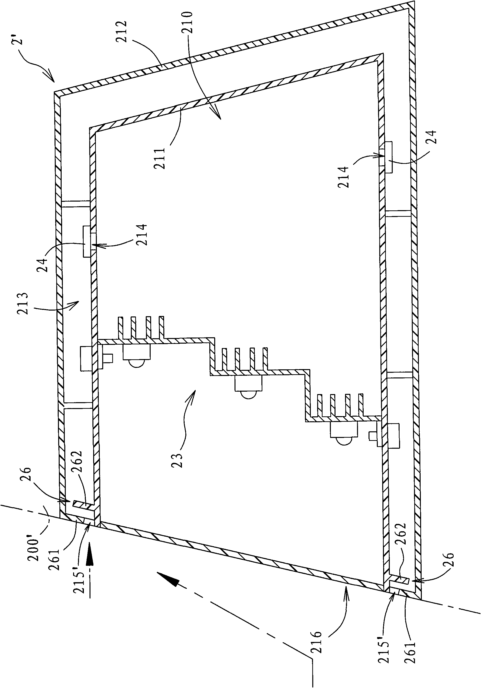 Light-emitting diode (LED) car lamp device