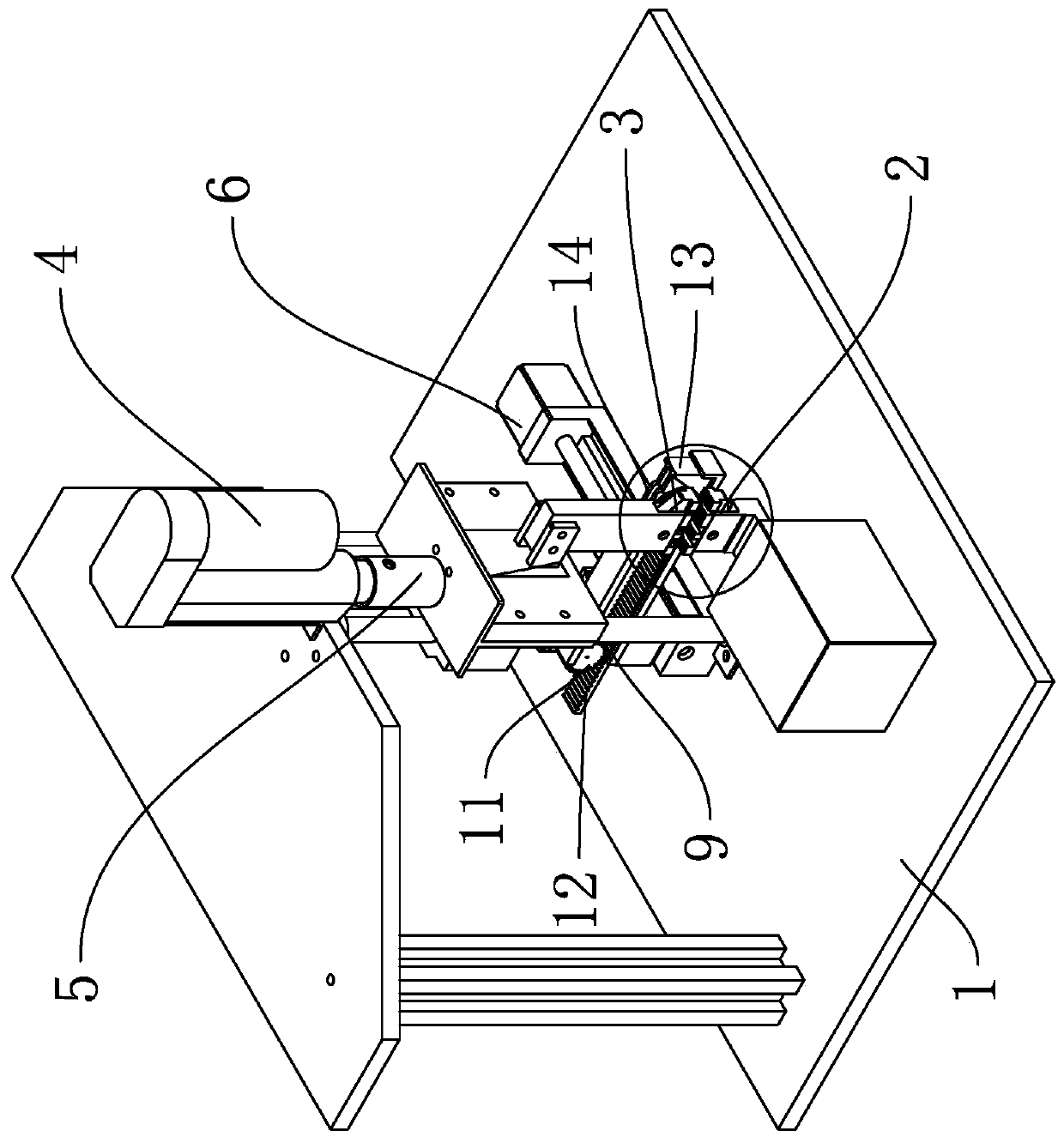 Wire terminal riveting and detecting all-in-one machine and using method thereof