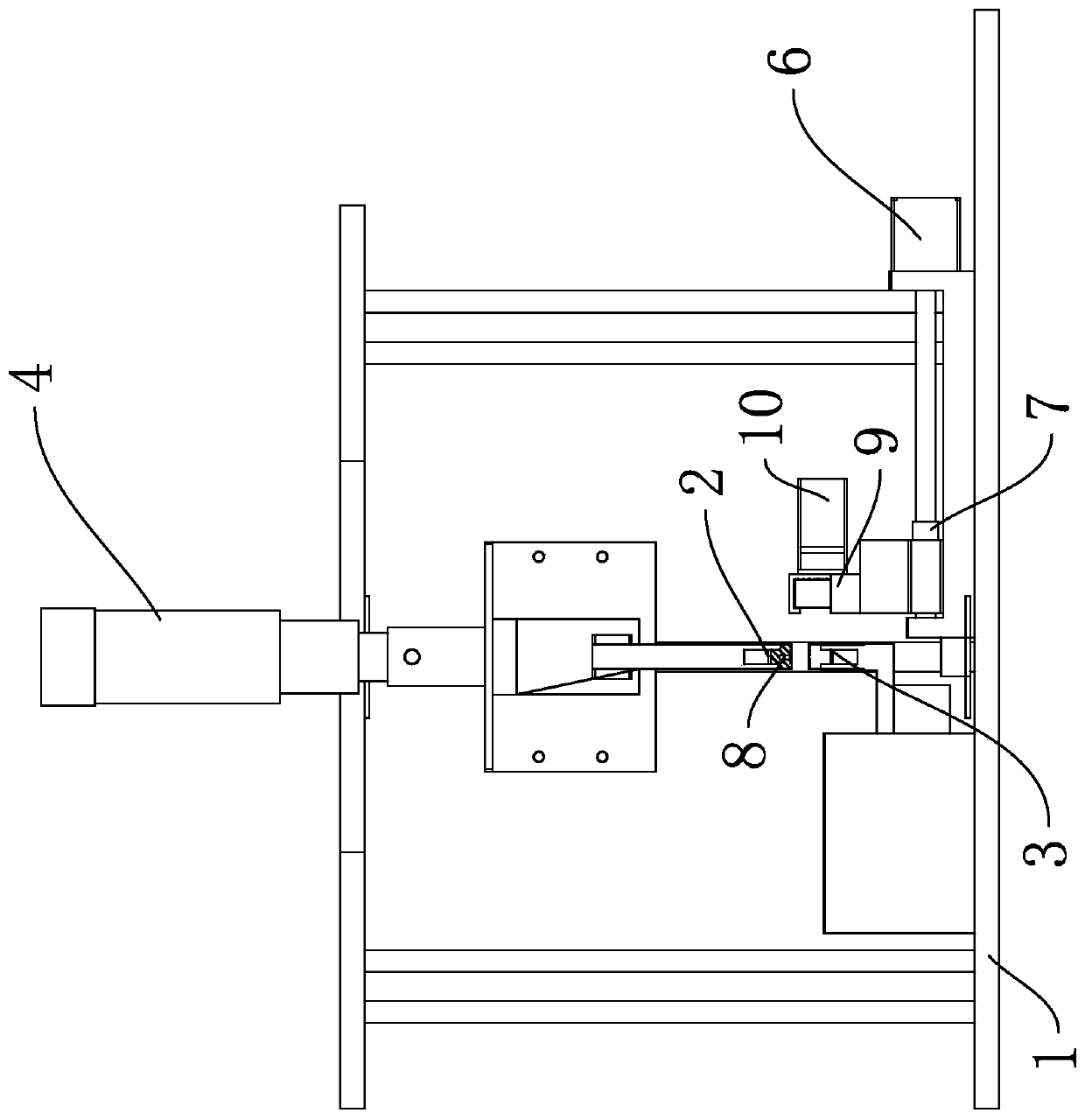 Wire terminal riveting and detecting all-in-one machine and using method thereof