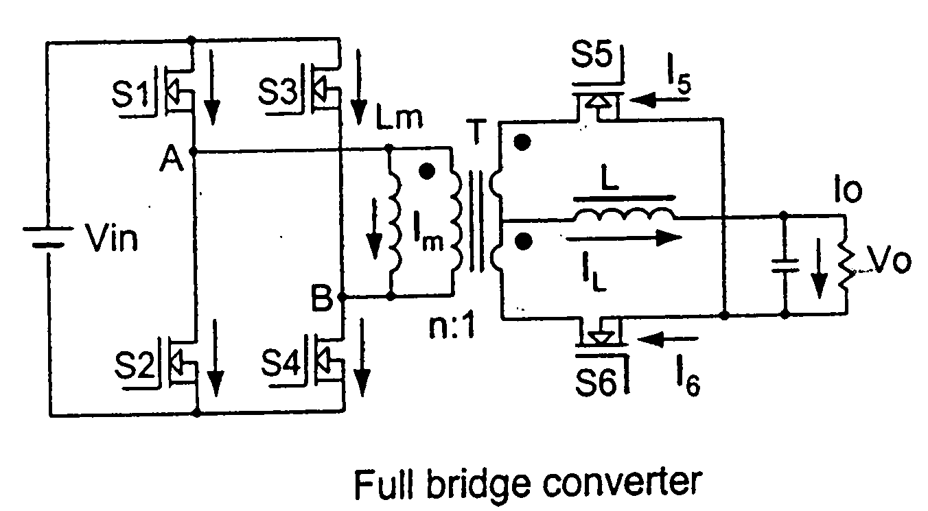 Simple zero voltage switching full-bridge DC bus converters