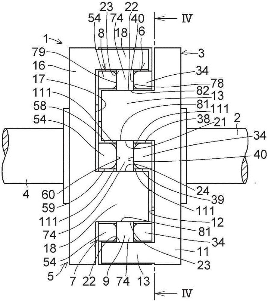 Shaft coupling mechanism for electric power steering device