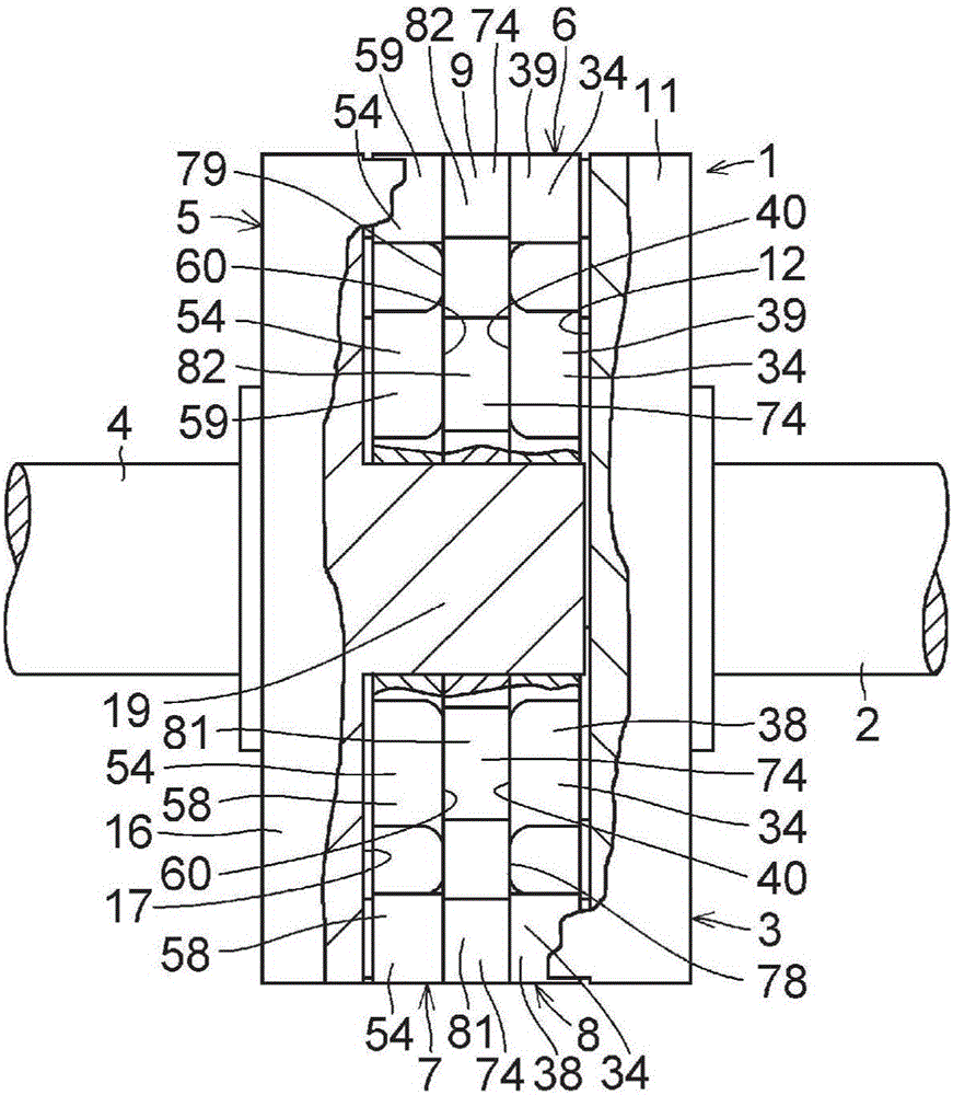 Shaft coupling mechanism for electric power steering device