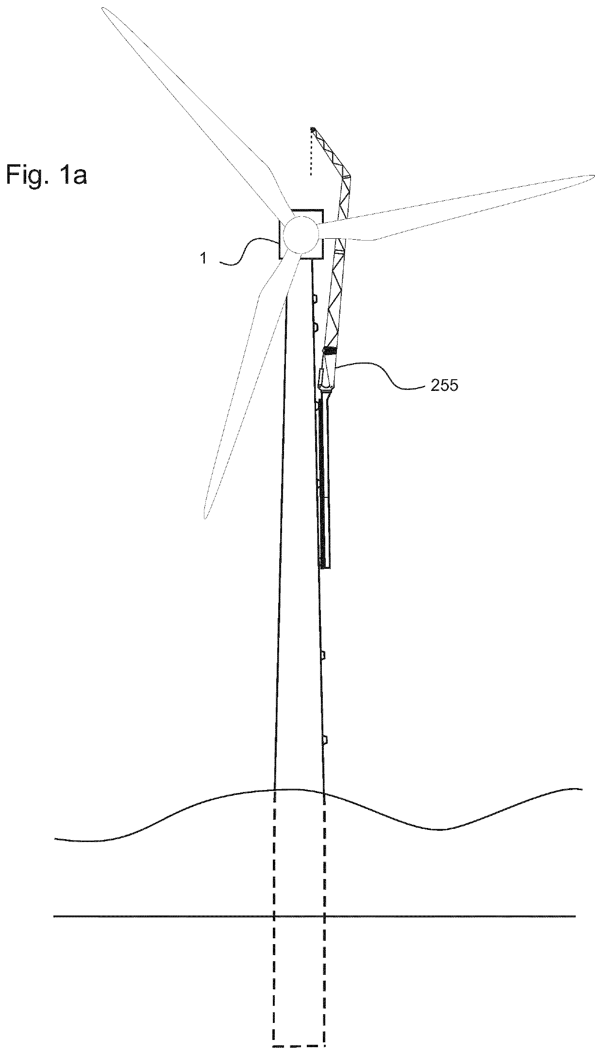 Hoisting system for installing a wind turbine