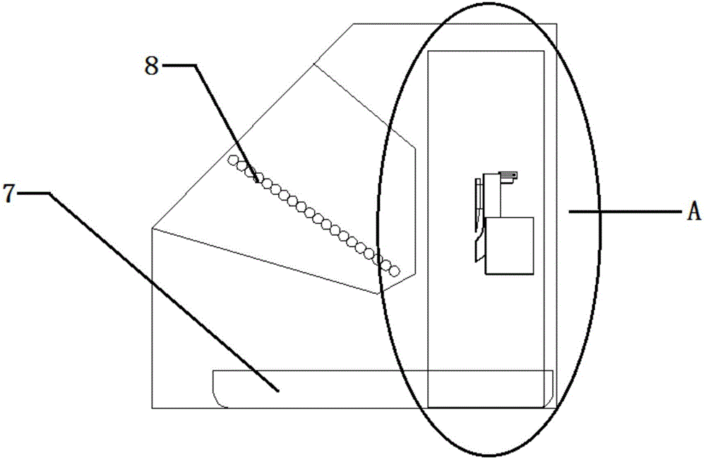 Blade assembly system of vegetable cutter