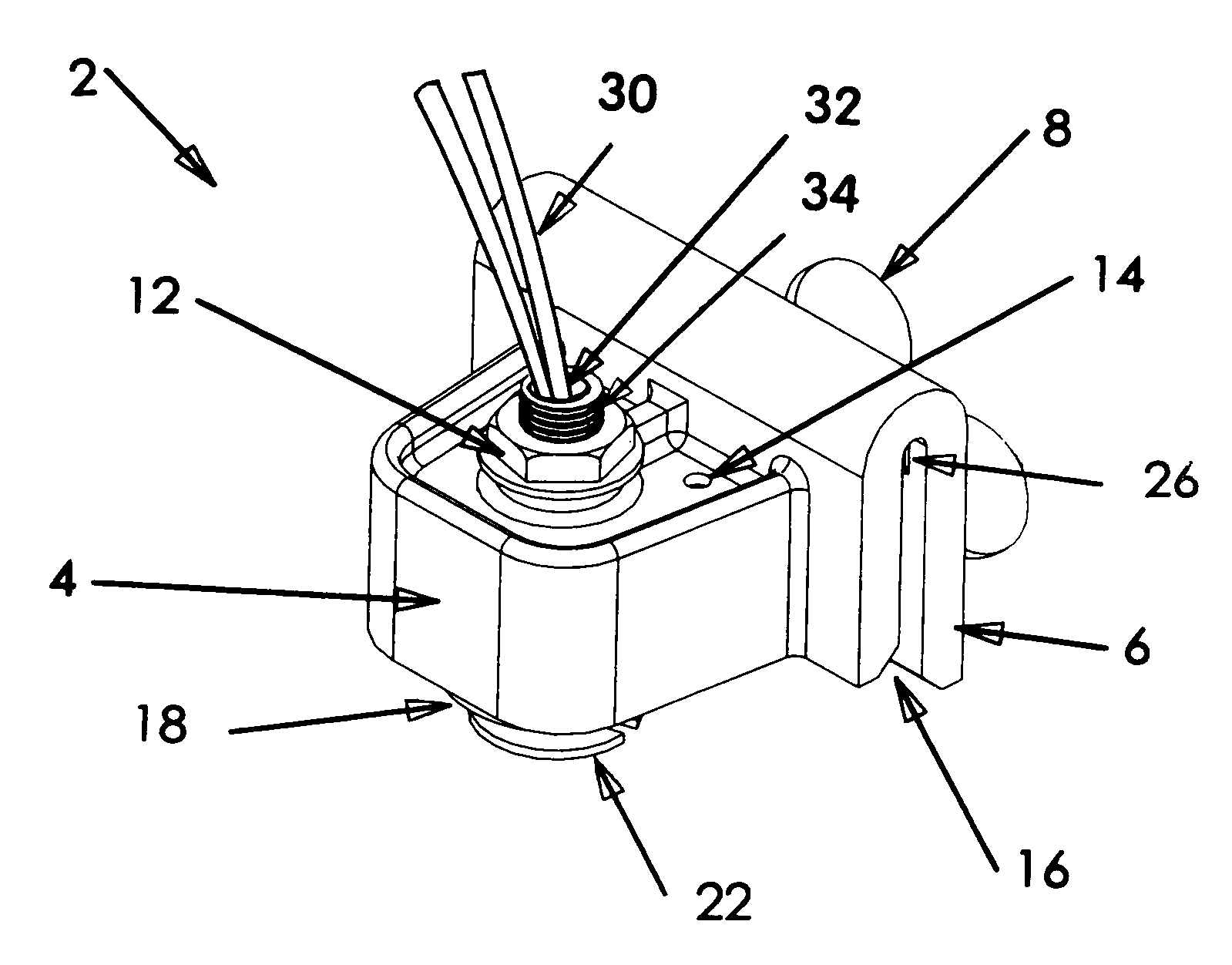 Float switch and mounting system assembly