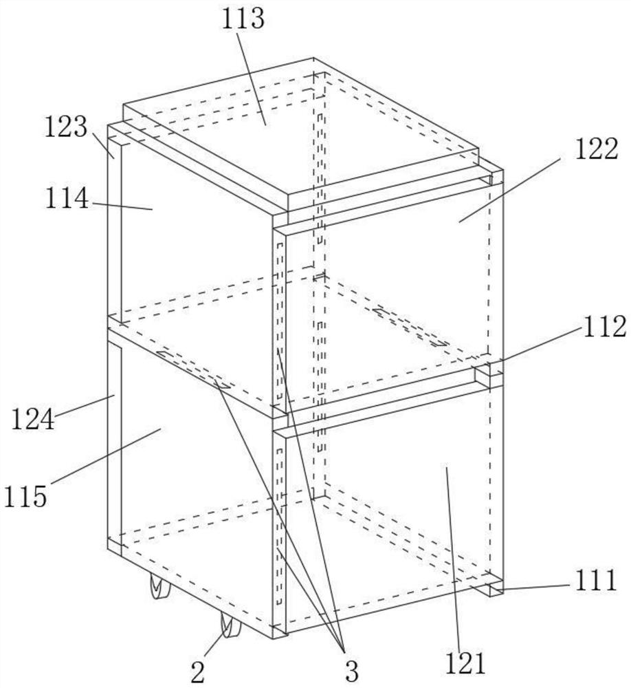 A workshop with a retractable and foldable structure