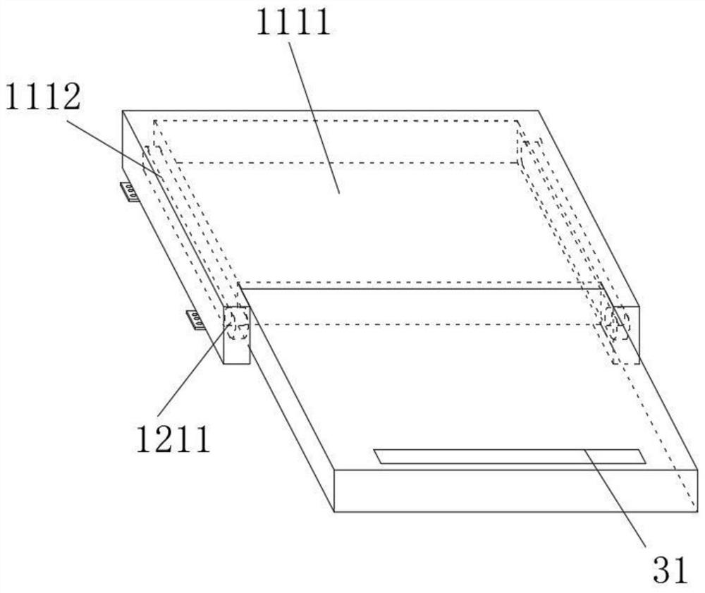 A workshop with a retractable and foldable structure