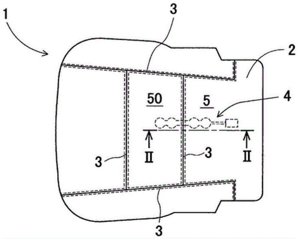 Attachment structure of weight sensor for seat occupant detection