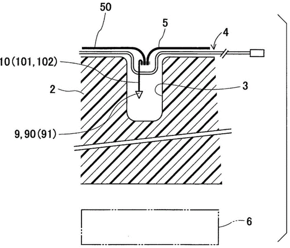 Attachment structure of weight sensor for seat occupant detection