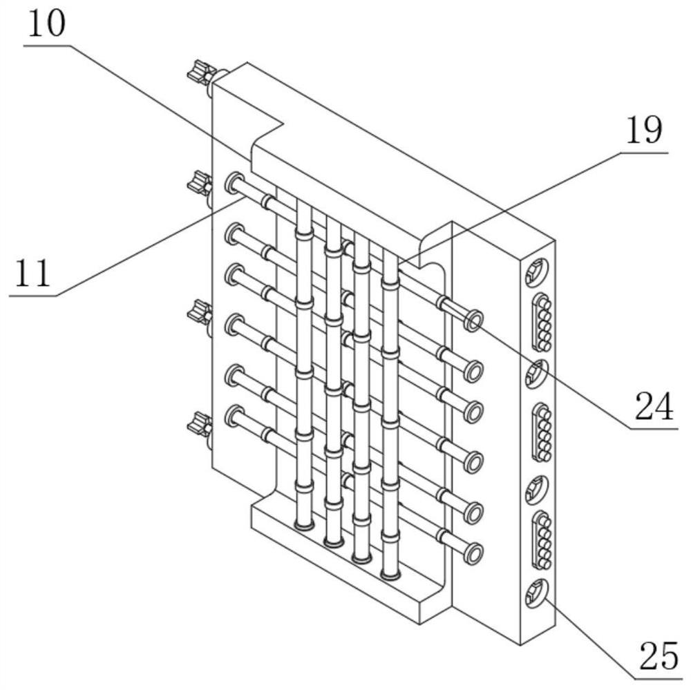 Cross-shaped inserting structure for fabricated shear wall