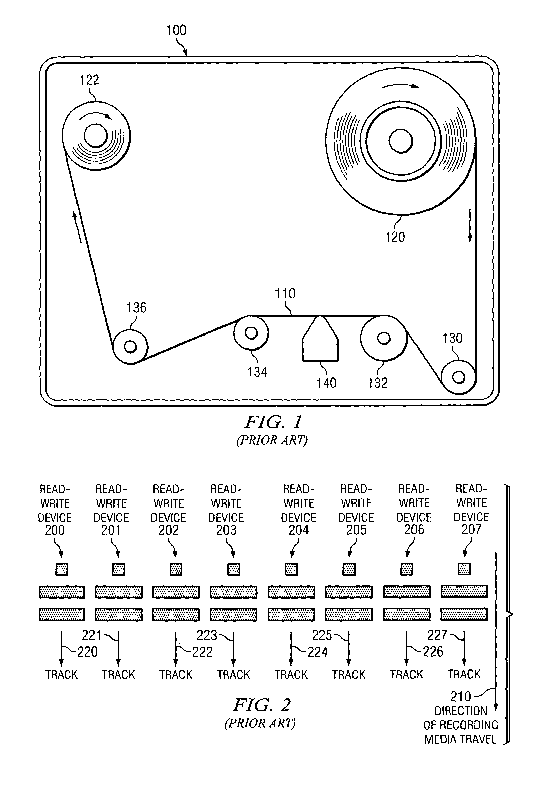 Multi-level, multi-track magnetic recording head