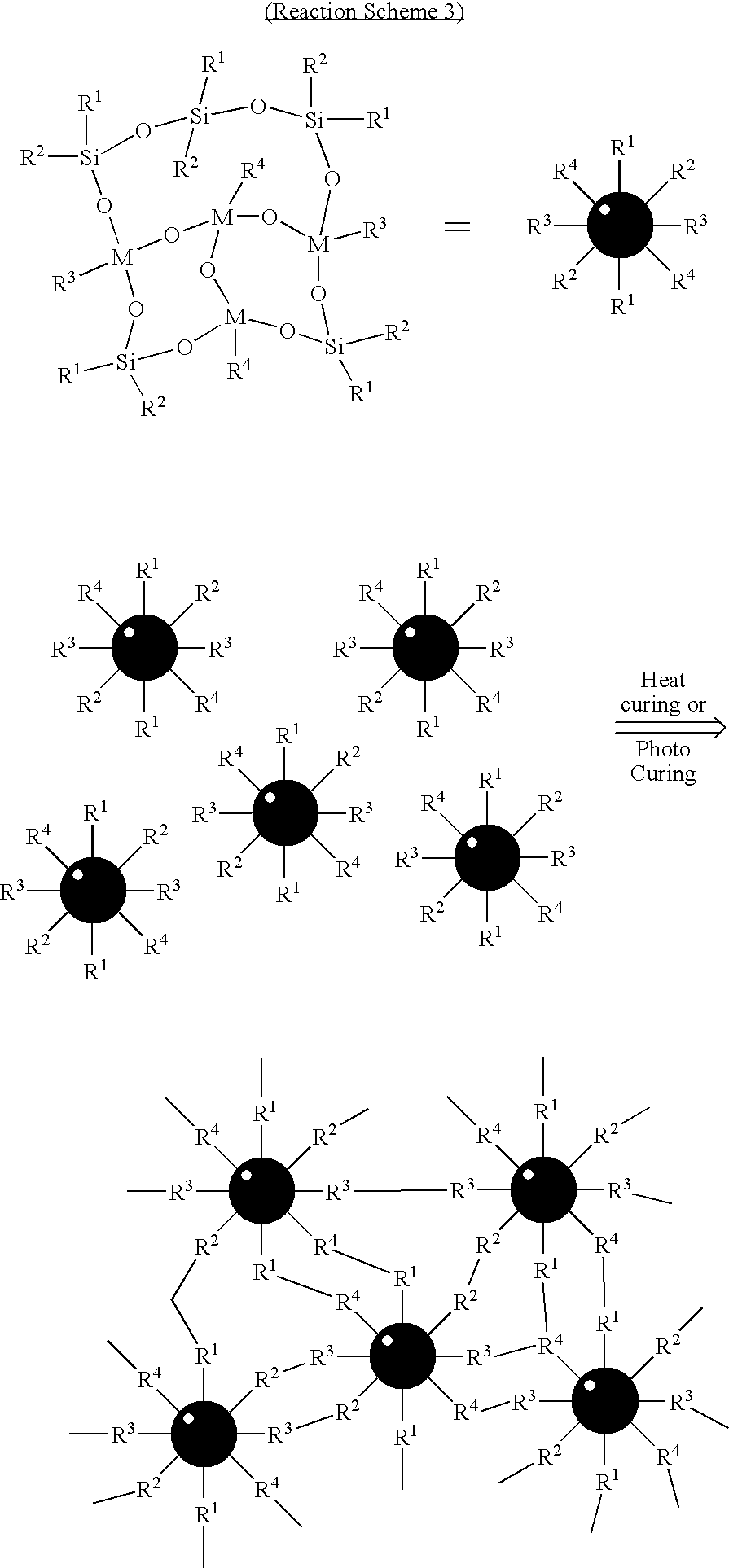 Inorganic/organic hybrid oligomer and nano hybrid polymer for use in optical devices and displays, and process for preparing the same