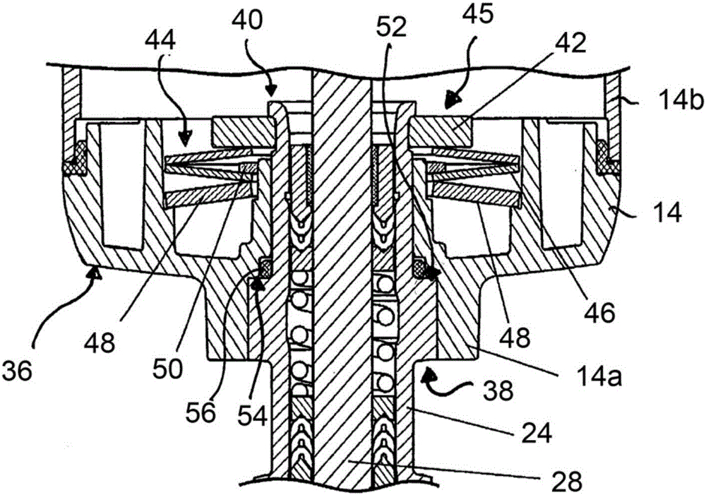 Linear valve drive and valve