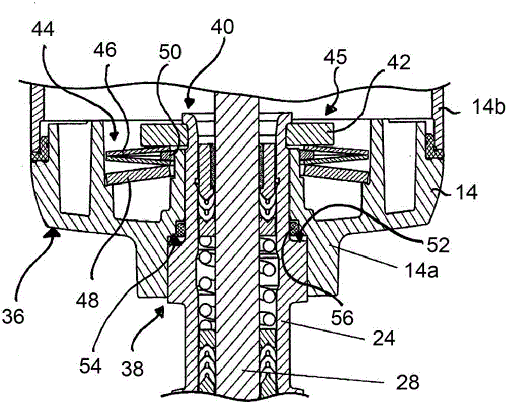 Linear valve drive and valve