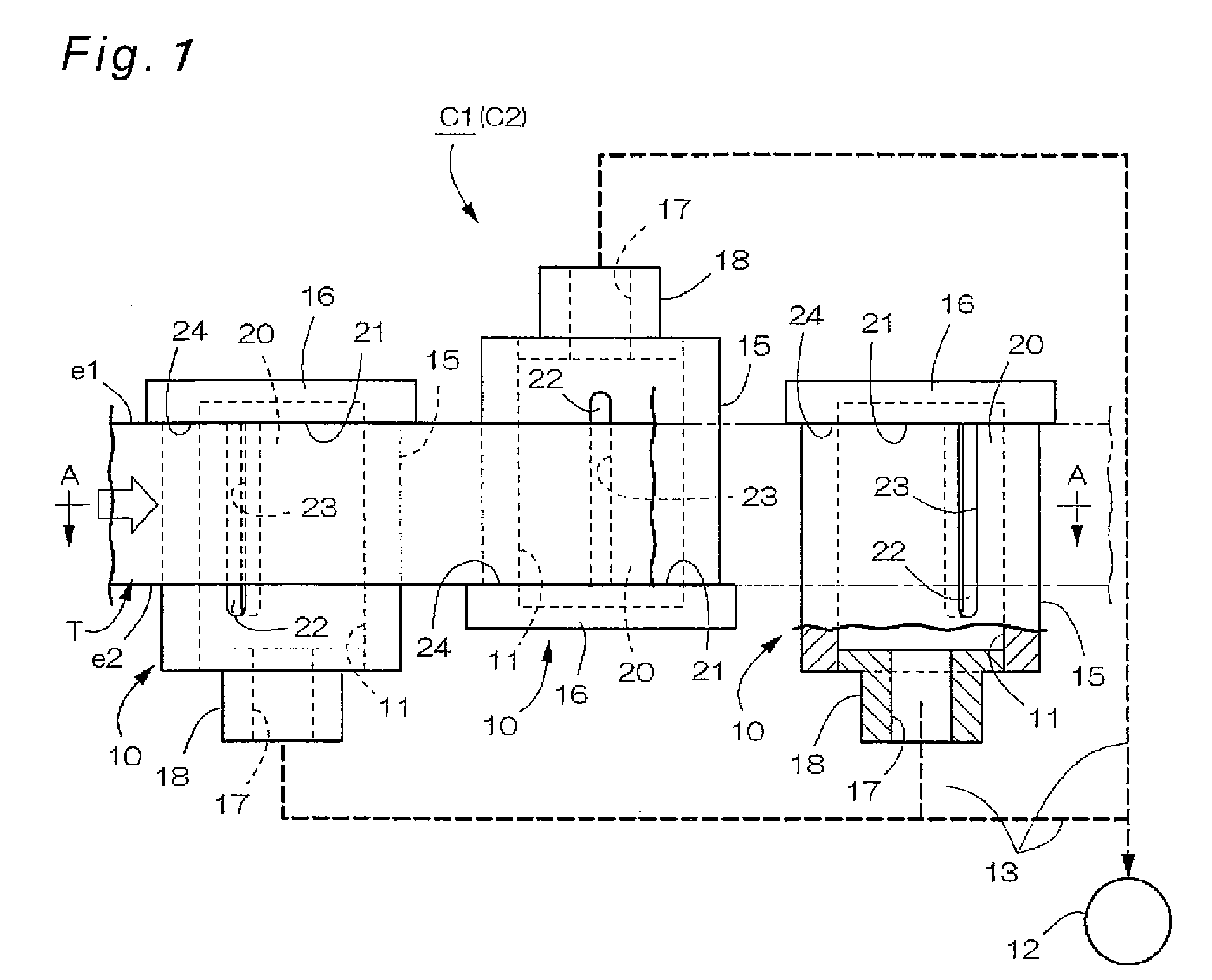 Tape device having a tape cleaning structure