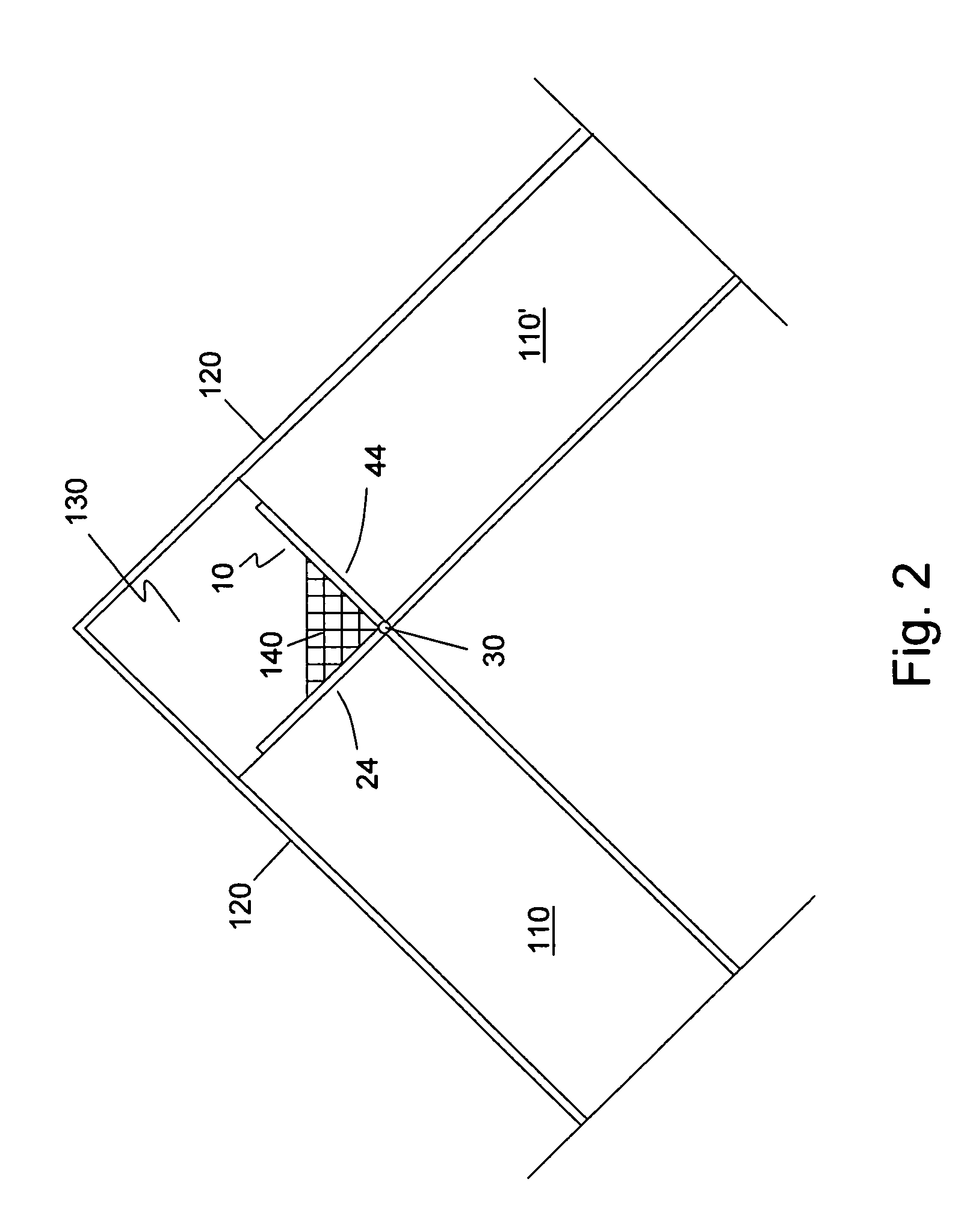 Method of creating a roof venting space
