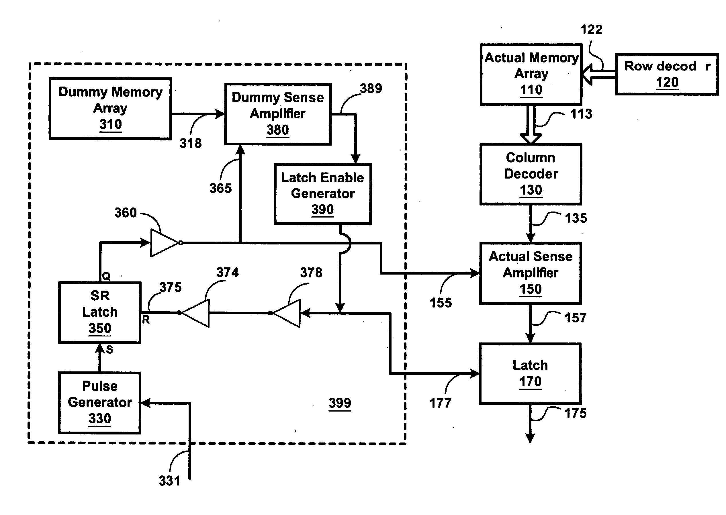 Tracking circuit enabling quick/accurate retrieval of data stored in a memory array