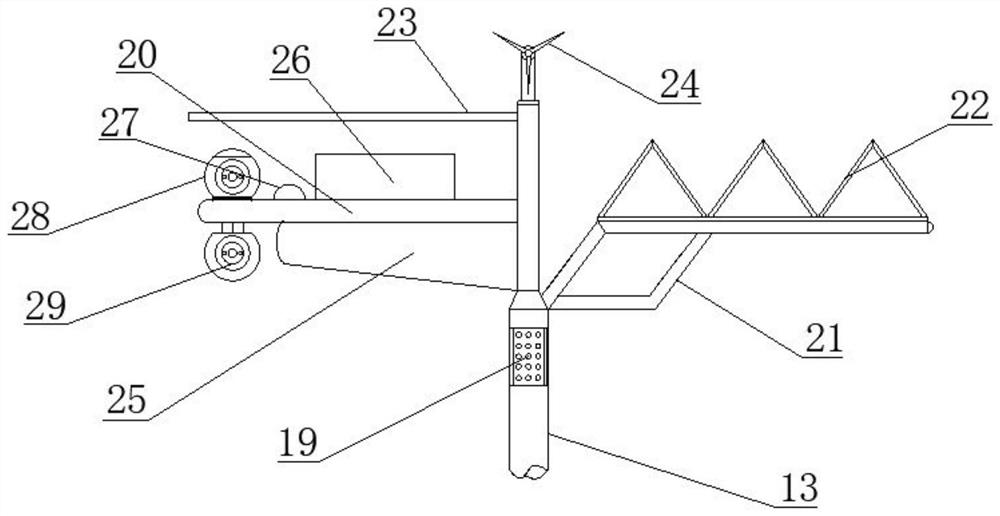 Multifunctional intelligent integrated LED street lamp