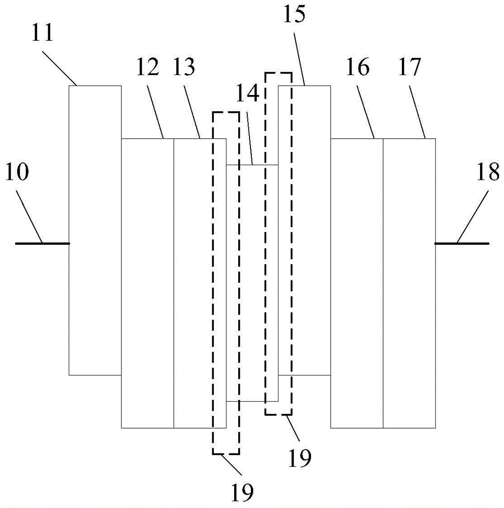 A kind of tandem organic light emitting diode, array substrate and display device