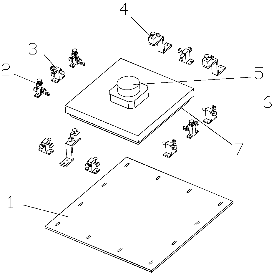 Device for studying the effect of vibration on precision measurement of machine tool spindles