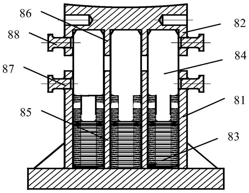 In-vitro forging elastic box and in-vitro forging auxiliary tool