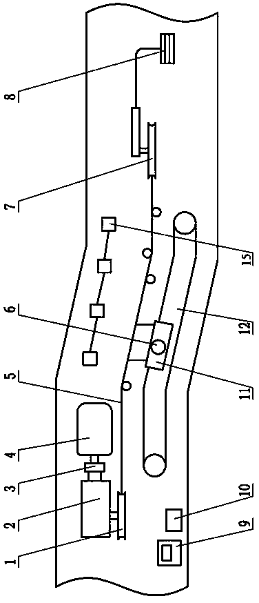 Wireless video patrol inspection device of belt conveyor