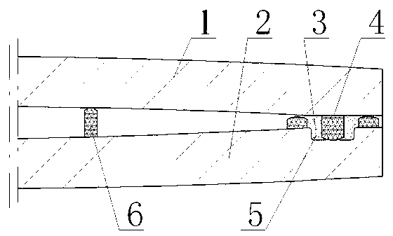 Convex surface vacuum glass welded by using glass welding material in microwave welding manner and provided with strip frame edge sealing and ditch groove edge sealing, and manufacturing method thereof