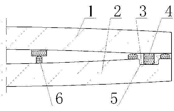 Convex surface vacuum glass welded by using glass welding material in microwave welding manner and provided with strip frame edge sealing and ditch groove edge sealing, and manufacturing method thereof