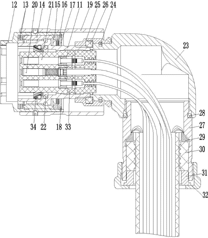 Self-tapping plug and connector assembly using same