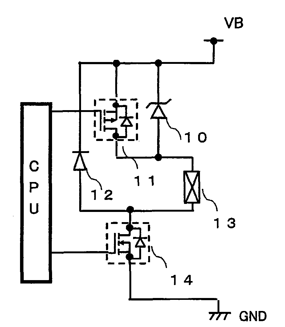 High-Pressure Fuel Pump Drive Circuit for Engine