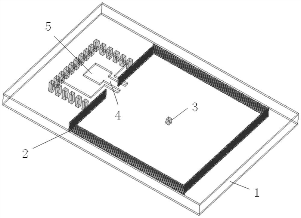 Measuring mechanism and method for dielectric constant of dielectric substrate