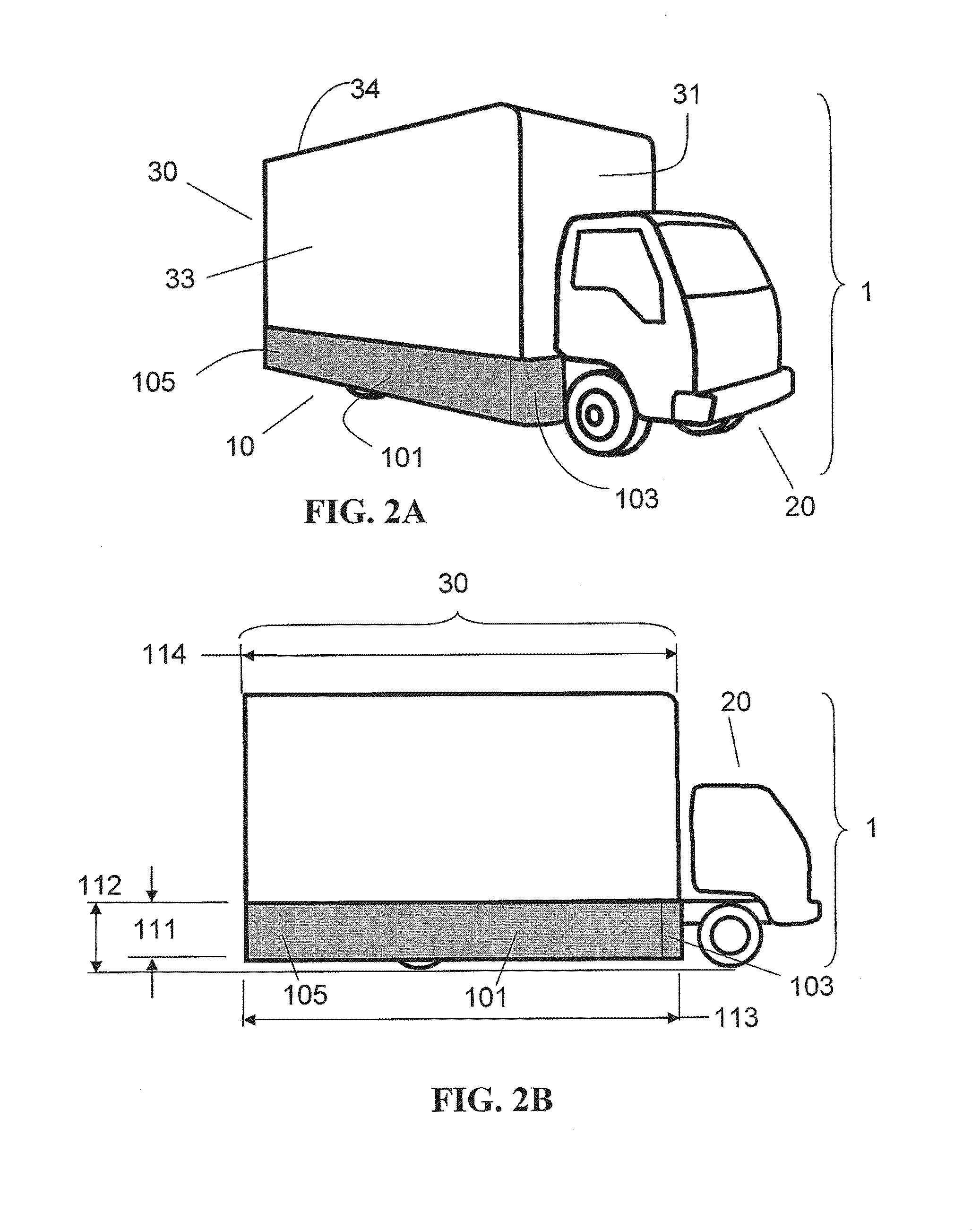 Dam skirt aerodynamic fairing device