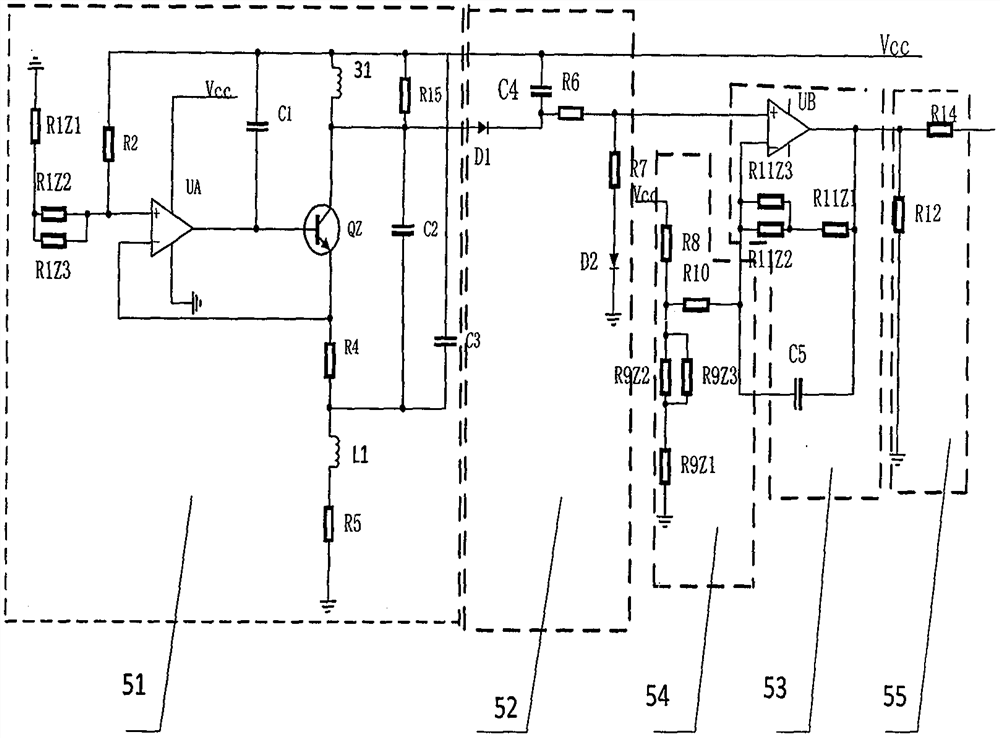 A test method for oil film thickness of axial rubber-plastic seal