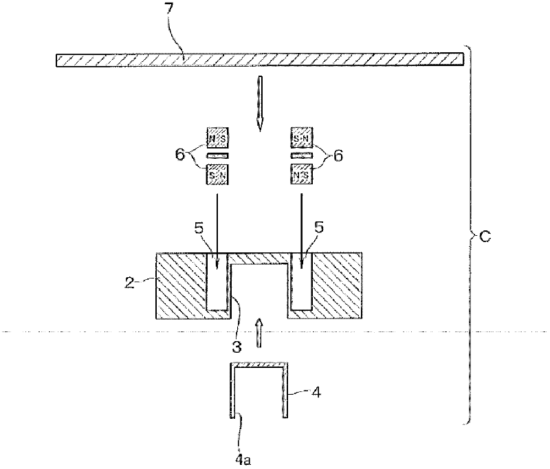 Sputtering device and sputtering method