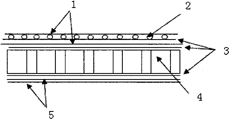 Metal wire laying method