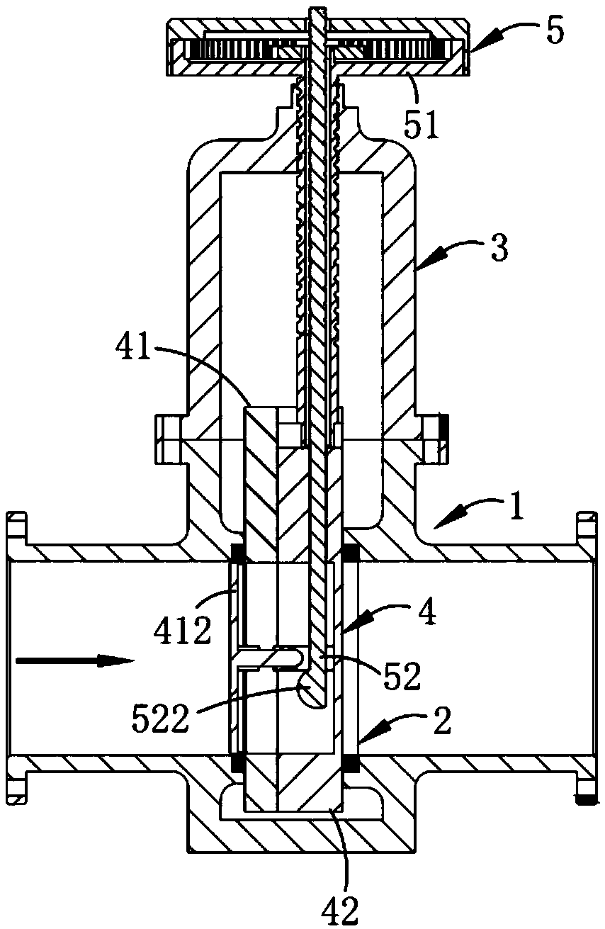 Composite multistage seal gate valve operation method