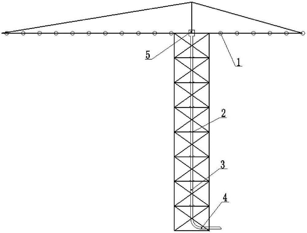 Dust collection device for building site