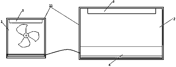 A self-cleaning air conditioner