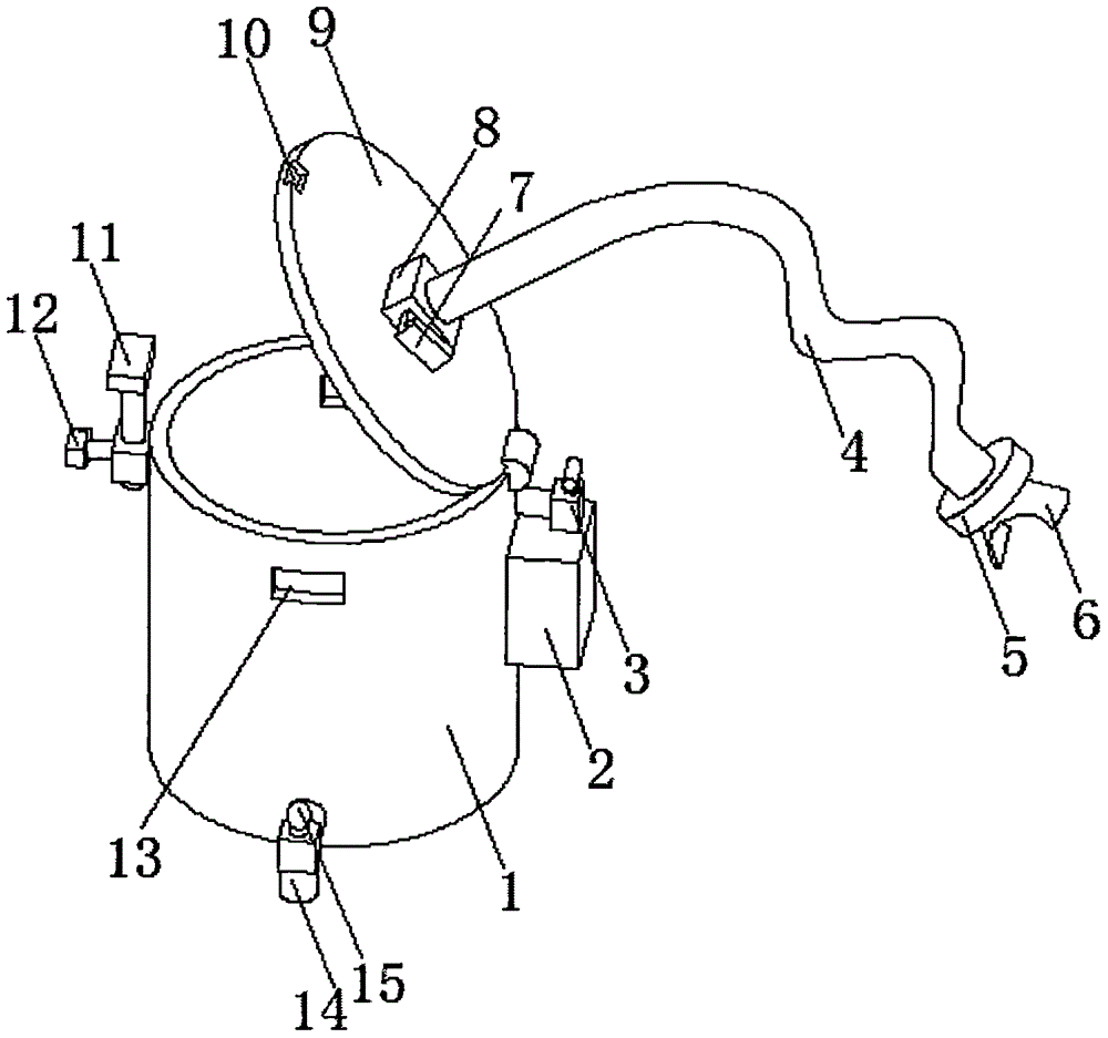 Novel urine receiving device for gynecological and obstetrical nursing