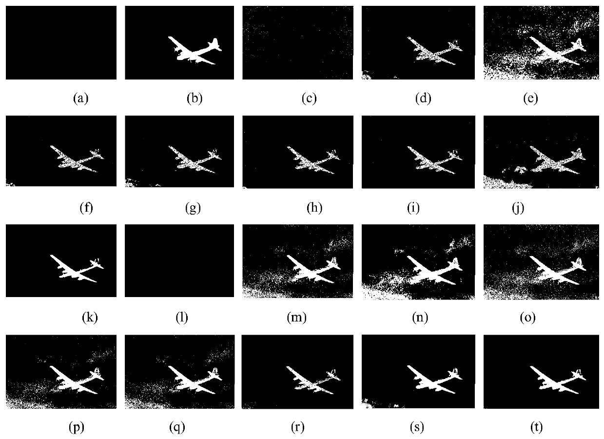 Multi-target interval value fuzzy clustering image segmentation method based on double membership driving