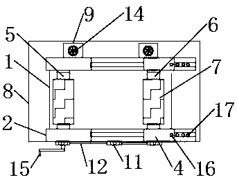 Clamp for sticking balance weight to surface of hub