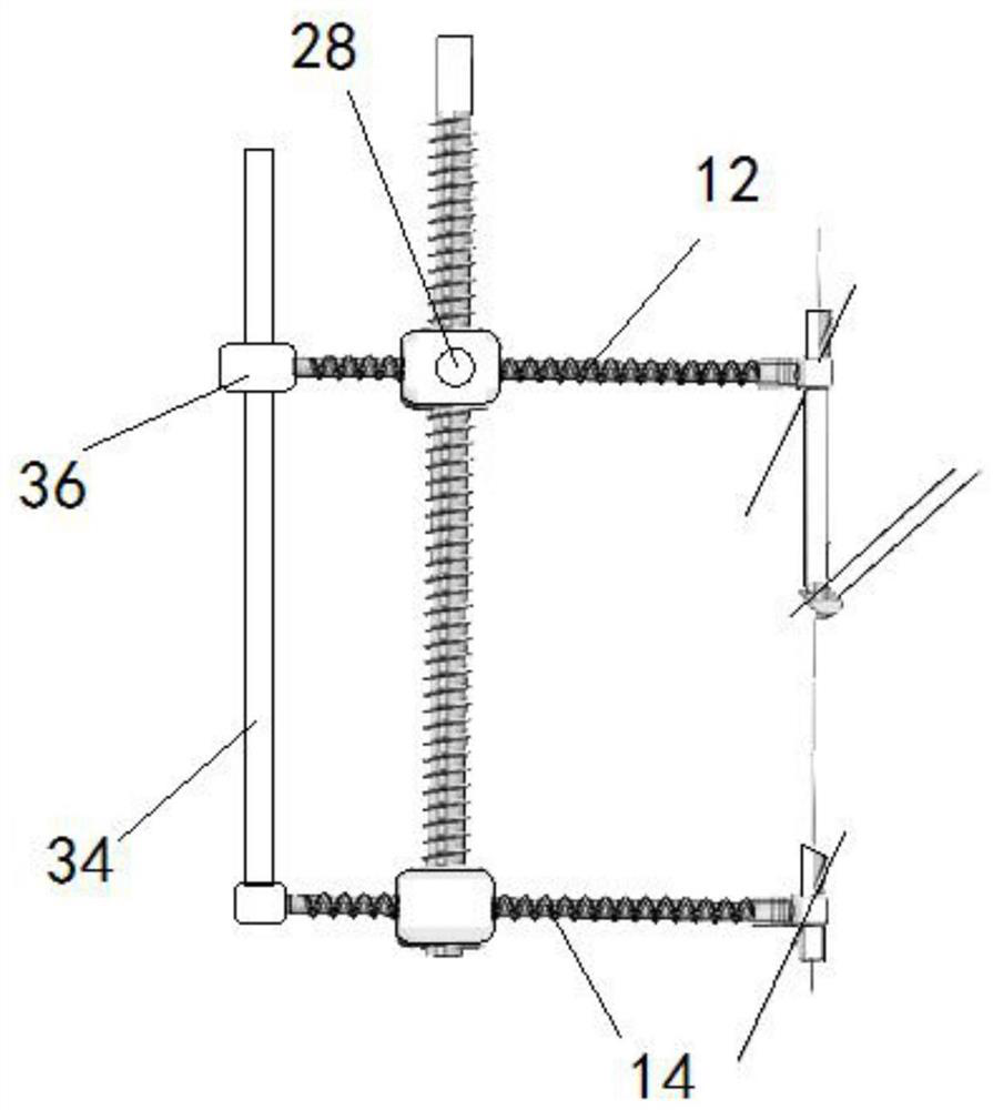 Acetabulum posterior column screw guider